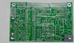 [ Top view of unpopulated board ]